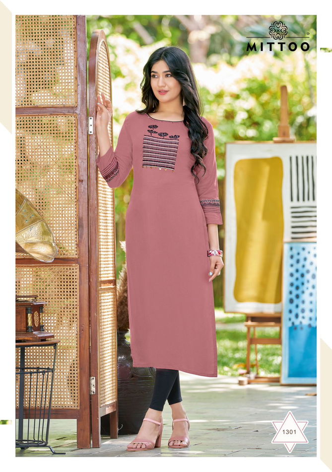 Mittoo Palak Vol 35 Designer Kurtis Catalog
